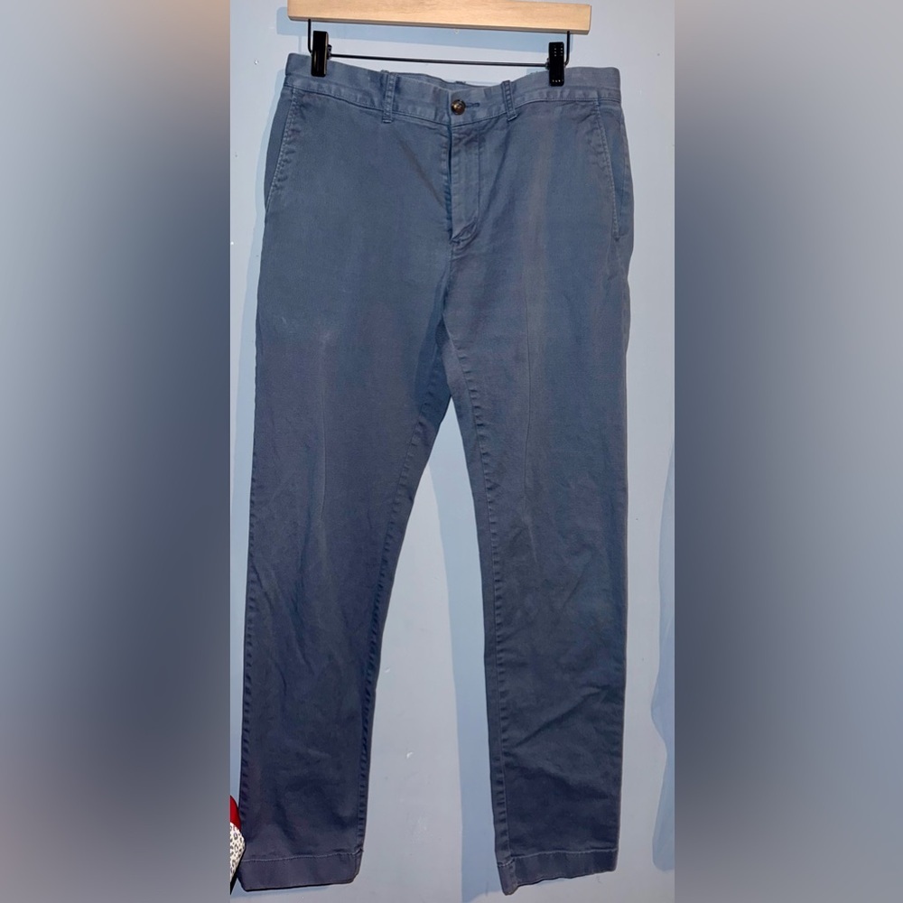🔵 J.Crew Flex Slim Chino Pants – 32x34